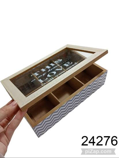 Imagen de CAJA DE TE X6 DIVISIONES 4.26